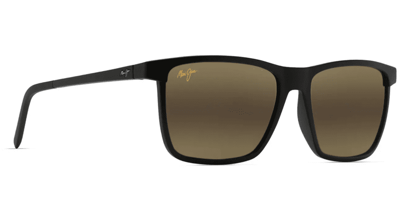 MauiJimOneWayCustomSunglassesBlackwithHCLBronze