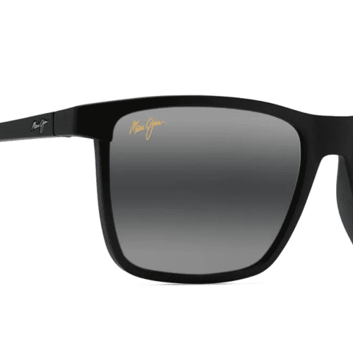 MauiJimOneWayCustomSunglassesBlackwithNeutralGrey