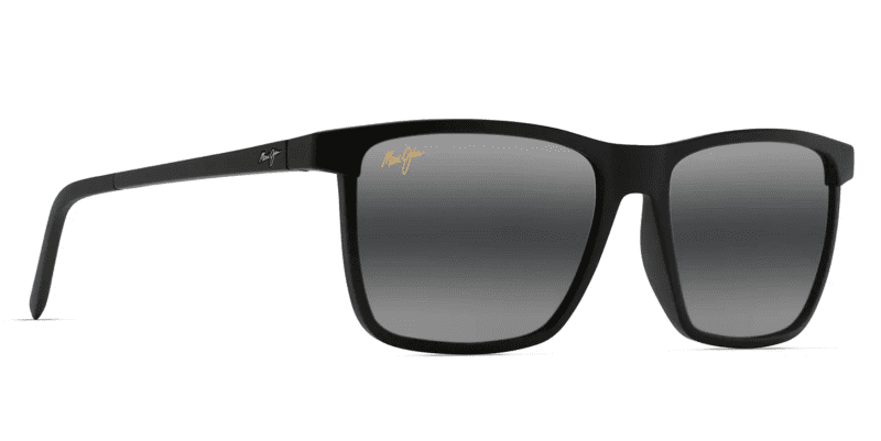 MauiJimOneWayCustomSunglassesBlackwithNeutralGrey