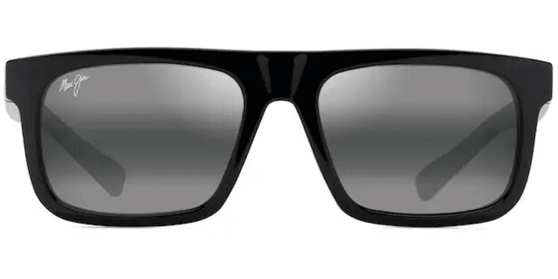 MauiJimOpioSunglassesBlackNeutralGreyFront