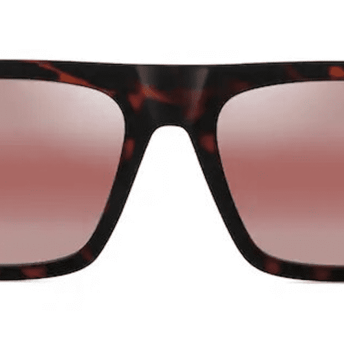 MauiJimOpioSunglassesDarkHavanaMauiRoseFront