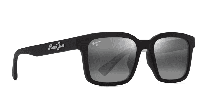 MauiJimOpiopioAsianFit659SunglassesMatteBlackwGradNeutralGreyCorner