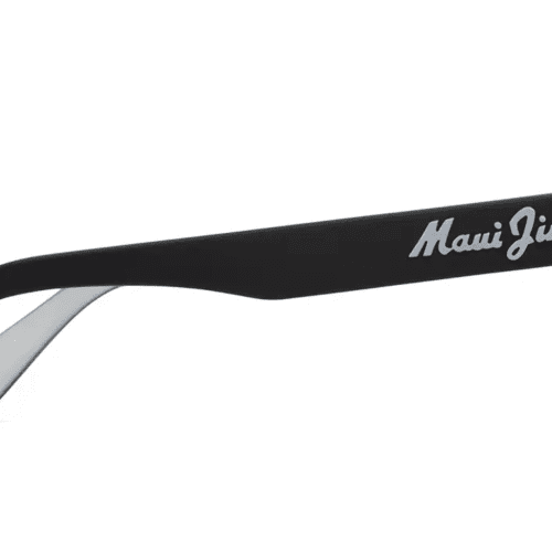 MauiJimOpiopioAsianFit659SunglassesMatteBlackwGradNeutralGreySide