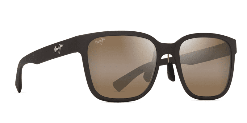 MauiJimPauele660AsianFitSunglasssesMatteBrownwithHCLBronzeLensescorner