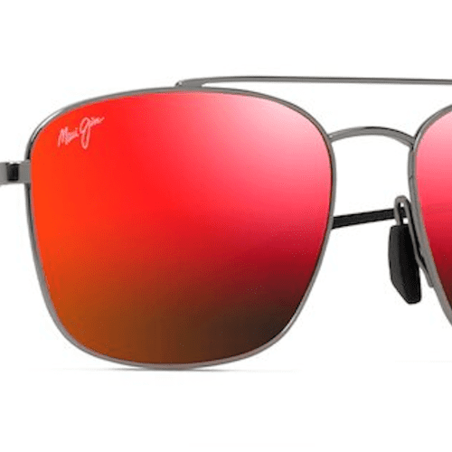 MauiJimPiwaiAFSunglassesRutheniumHawaiiLavaCorner