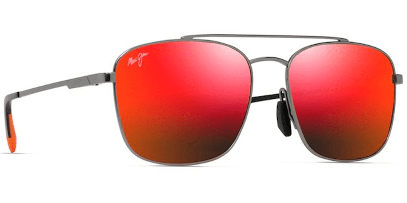 MauiJimPiwaiAFSunglassesRutheniumHawaiiLavaCorner