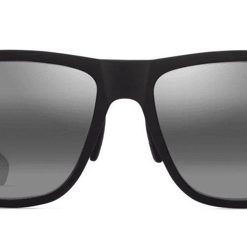 MauiJimPuakea670SunglasssesMatteBlackwithNeutrallensesfront