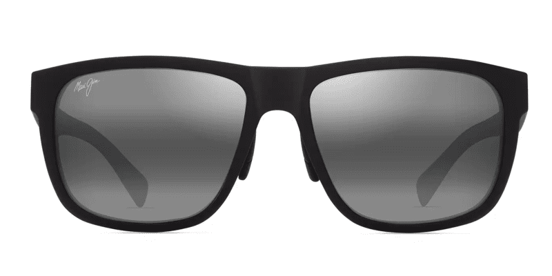 MauiJimPuakea670SunglasssesMatteBlackwithNeutrallensesfront