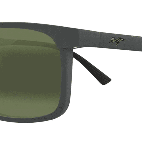 MauiJimPulama618SunglassesMatteDarkGreywithHTLensesCorner2