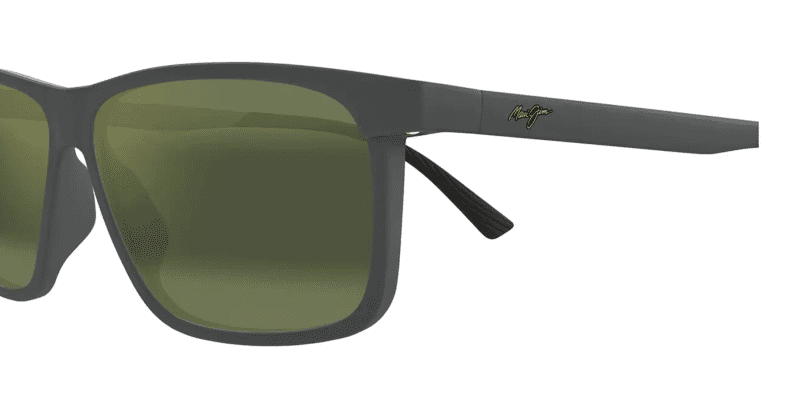 MauiJimPulama618SunglassesMatteDarkGreywithHTLensesCorner2