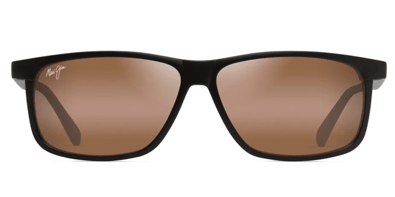 MauiJimPulama618SunglassesmattebrownwithHCLbronzelensesfront