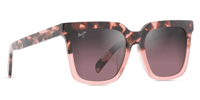 MauiJimRooftop898SunglassesPinkTortoisewithPinkandMauiRoseLenses