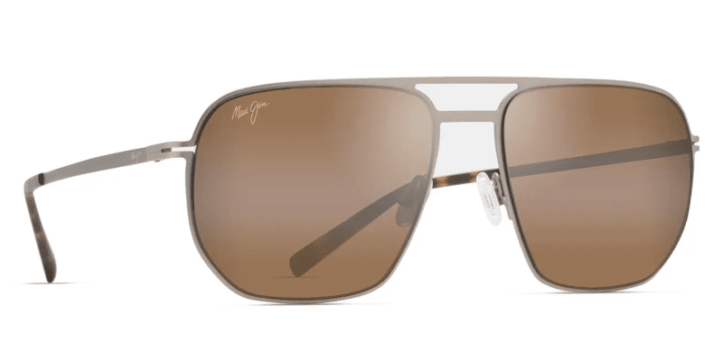 MauiJimShark sCove605SunglassesSatinSepiawithHCLBronze