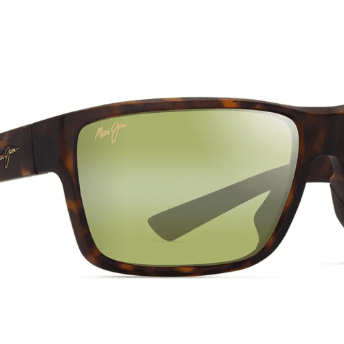 MauiJimUila661SunglassesMatteDarkHavanablackwithHTlensescorner