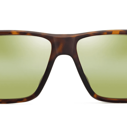 MauiJimUila661SunglassesMatteDarkHavanablackwithHTlensesfront