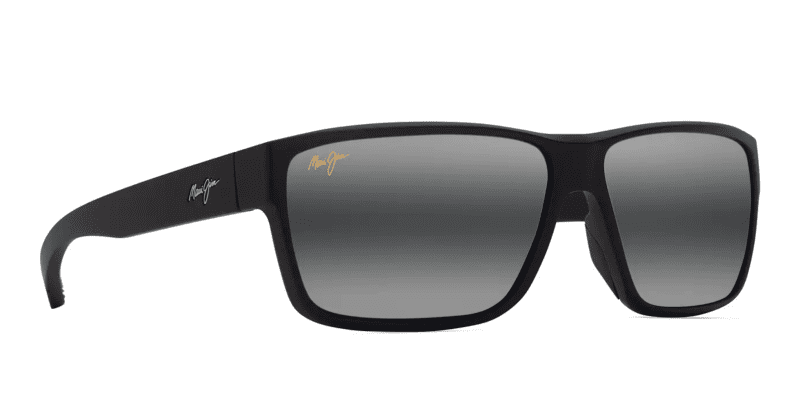 MauiJimUila661SunglassesMatteDarkHavanablackwithNeutralGreylenses custom