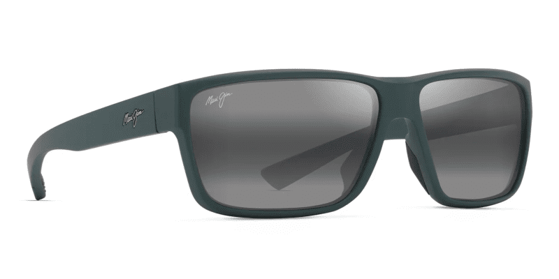 MauiJimUila661SunglassesMatteDarkMilitaryGreenwithNeutralgreylensescorner