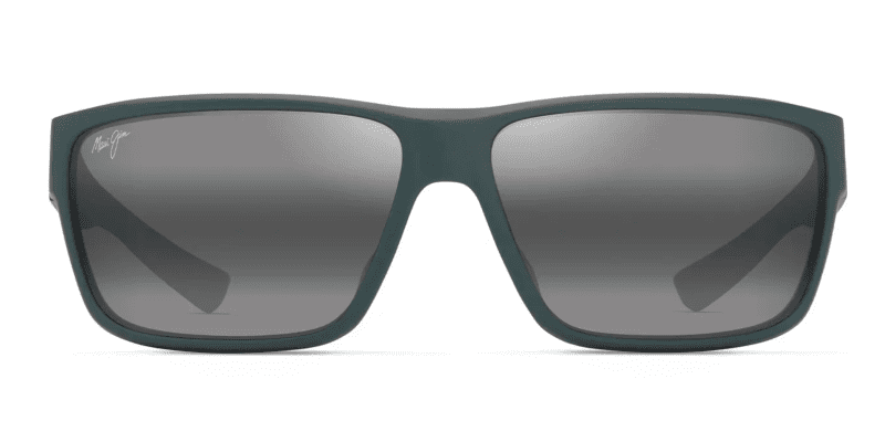 MauiJimUila661SunglassesMatteDarkMilitaryGreenwithNeutralgreylensesfront