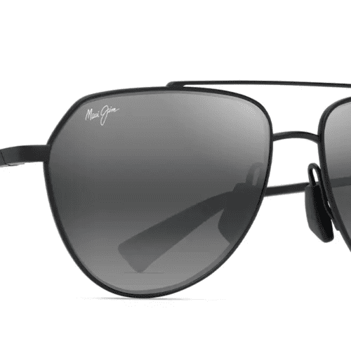 MauiJimWaiWai634SunglassesMatteBlackGreywithNeutralGreycorner