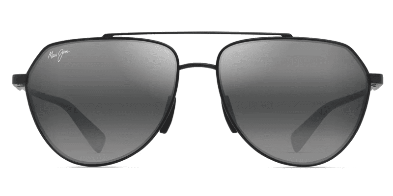 MauiJimWaiWai634SunglassesMatteBlackGreywithNeutralGreyfront