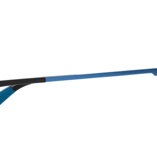 MauiJimWaiWai634SunglassesMatteTransparentBluewithBlueHawaiiLensesside