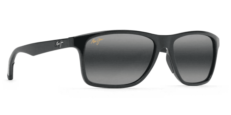 MauiJimonshoreSunglasssesGlossblackcorner