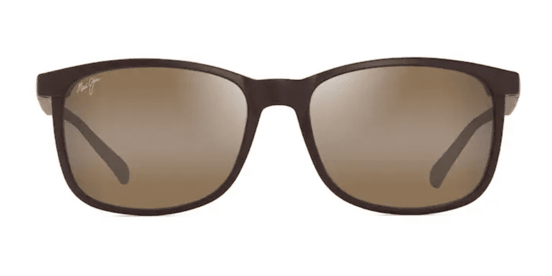 Maui Jim Hulili 672 Sunglasses Matte Brown HCL Bronze Front