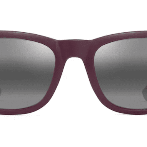 Maui Jim Kapii 617 Sunglasses Matte Cyclamen Neutral Grey Front