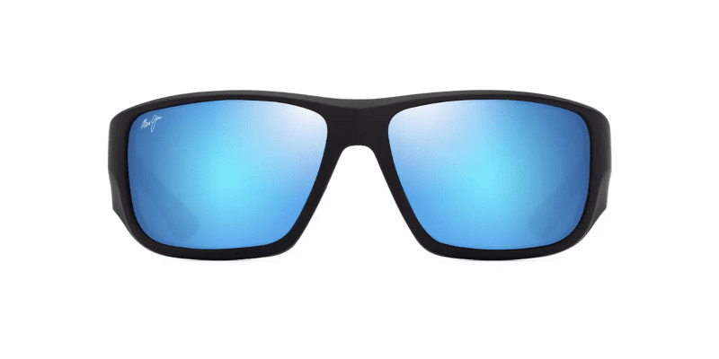 Maui Jim Keha Matte Black Blue Hawaii Front