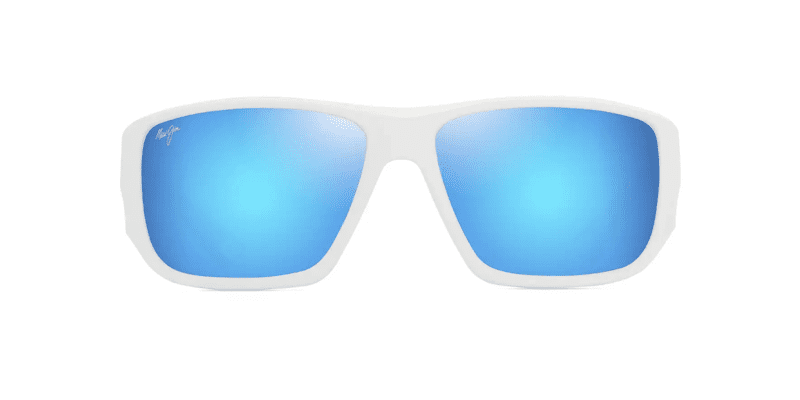 Maui Jim Keha Matte White Blue Hawaii Front