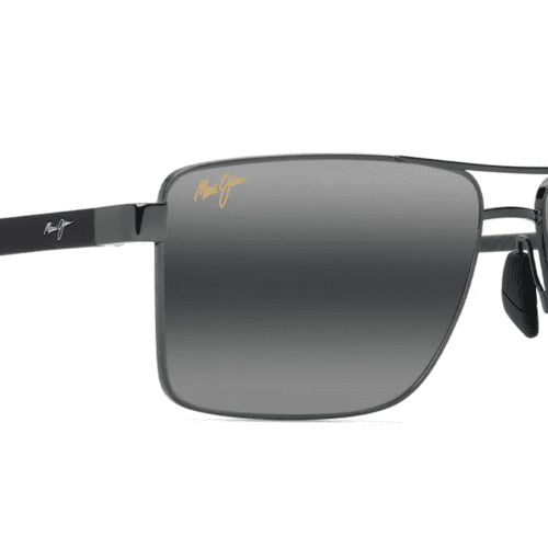 Maui Jim Piha Sunglasses Custom Gunmetal with Neutral Grey