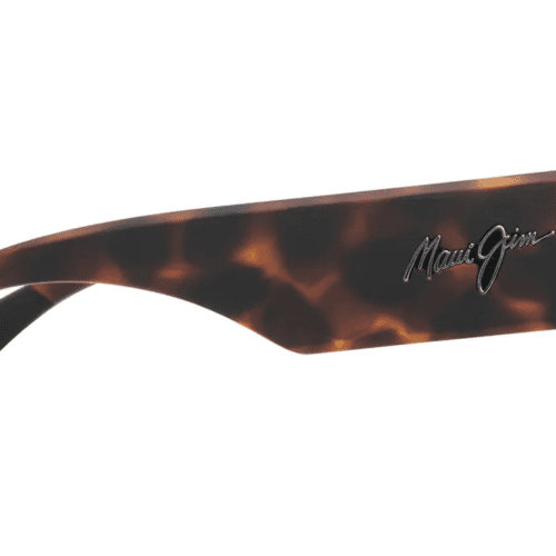 MauijimKa olu614SunglassesMatteDarkHavanawithHCLbronzelensesside