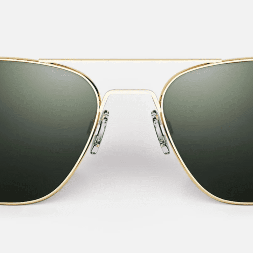 RandolphAF377AviatorXLSunglassesgoldwithAGXlensesfront