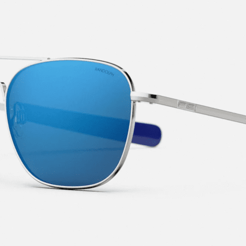 RandolphAviatorHolidayCollectionsunglassesGunmetalwithatlanticBluelensescorner