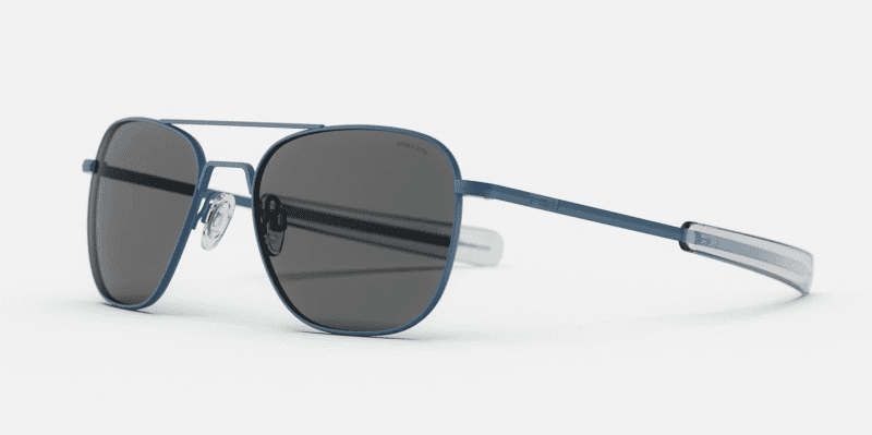 RandolphClassAAviatorSunglasses PatriotBluewithAmericanGraylensescorner