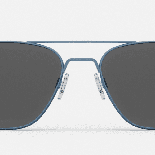 RandolphClassAAviatorSunglasses PatriotBluewithAmericanGraylensesfront