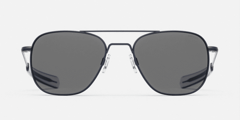 RandolphClassAAviatorXLSunglassesNavyAmGreyFront