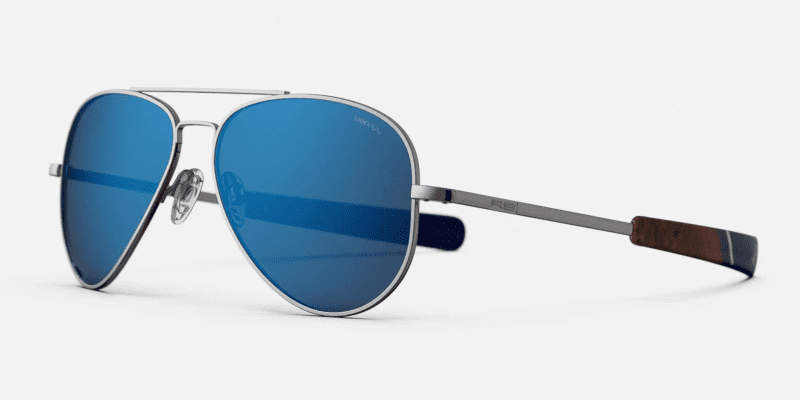 RandolphConcordeSunglassesHolidayCollectionGunmetalAtlanticbluelensescorner