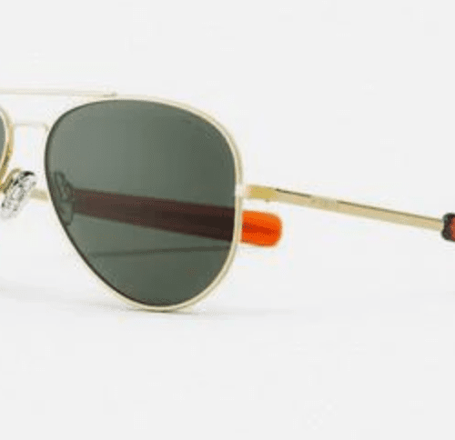 RandolphConcordeXLSunglasses23KGoldAGXGreenCorner