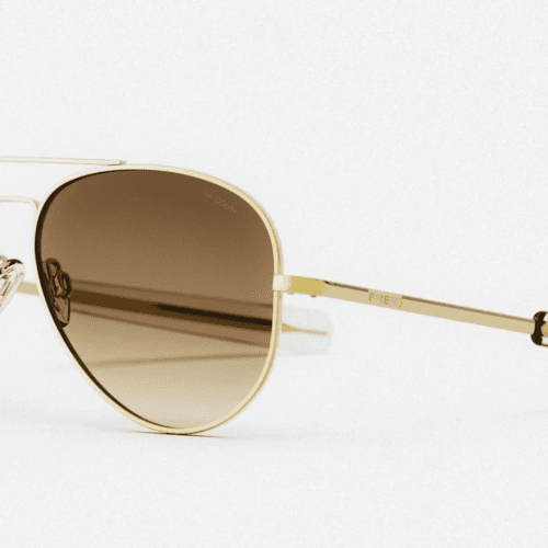 RandolphConcordeXLSunglasses23KGoldCapeSandCorner