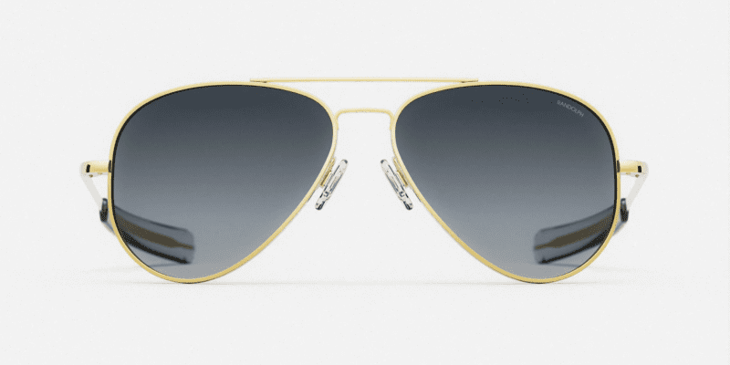 RandolphConcordeXLSunglasses23KGoldSlateFront