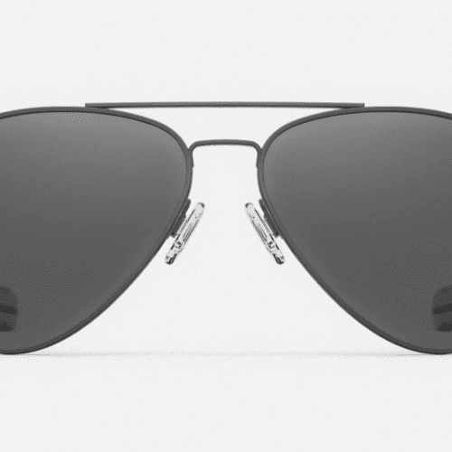 RandolphConcordeXLSunglassesMatteBlackAmGrayFront