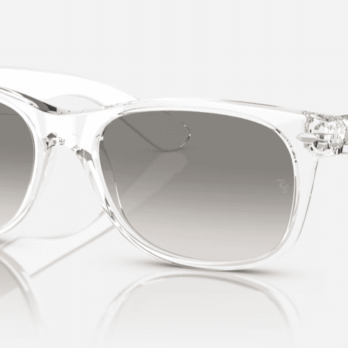 Ray BanRB2132NewWayfarerTransparentGreyGradCorner