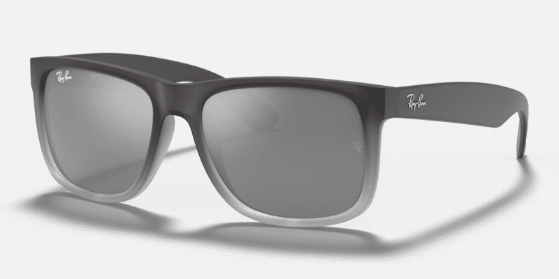 Ray BanRB4165JustinGreySilverMirrorCorner