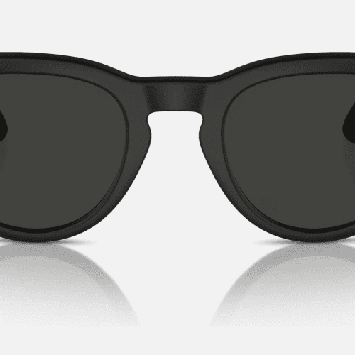 Ray BanxMetaWayfarerSmartSunglassesMatteBlackClearGreyTransitionsGreyFront