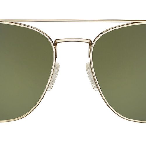 SerengetiCarrollLargeSunglassesShinyLightGold MineralPolarized555nmfront