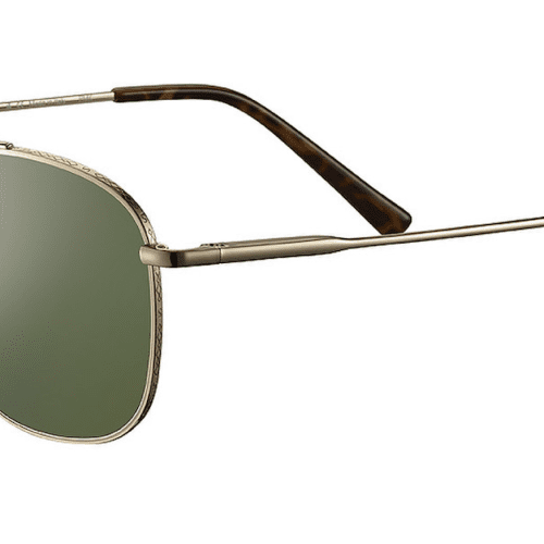 SerengetiCarrollLargeSunglassesShinyLightGoldPolarized555nmCorner