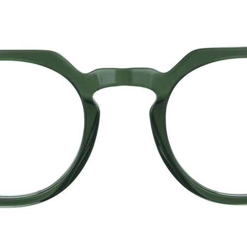 SerengetiLaerryEyeglassesDarkGreenFront