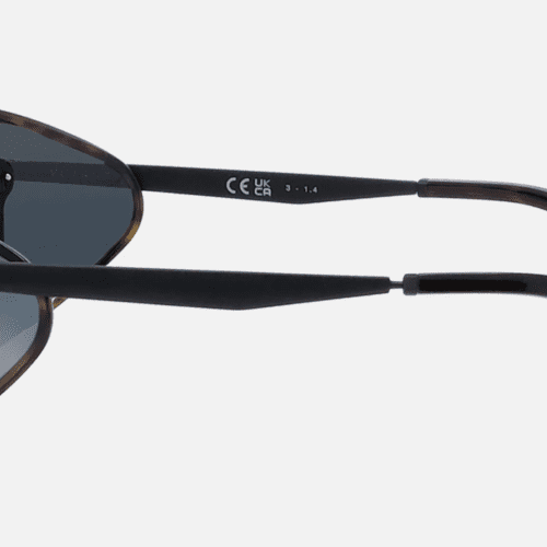 Vuarnet Glacier 01 Sunglasses Black Tort Blue Polarlynx Side