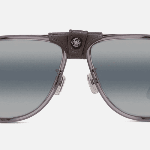 Vuarnet Glacier 04 Sunglasses Crystal Grey Grey Polarlynx Front